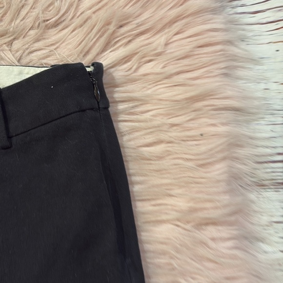 J. Crew Minnie Black Twill Stretch Crop Pants sz 4 - Picture 4 of 11
